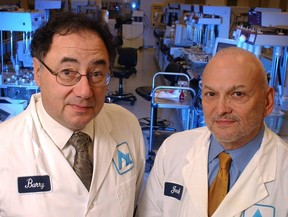 Barry Sherman (left) and Jack Kay (right).
