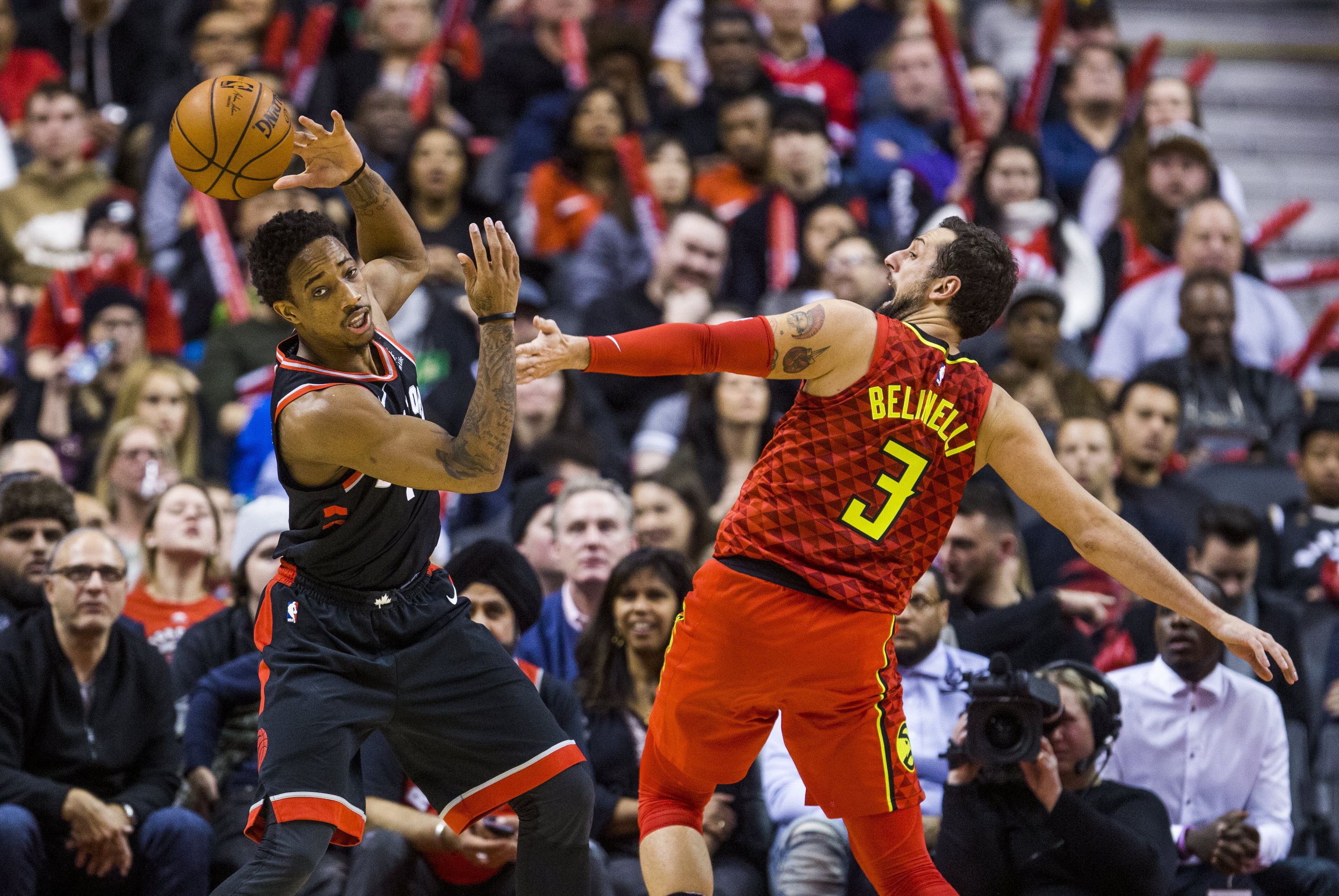 Raptors Put Two-game Losing Skid Behind Them In Defeat Of Hawks ...