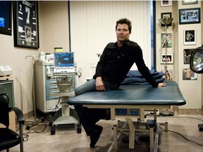 Dr. Anthony Galea, a sports medicine specialist, at his clinic in Toronto on Dec. 14, 2009. Galea has treated hundreds of professional athletes across many sports.