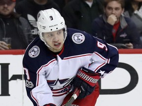 Artemi Panarin of the Columbus Blue Jackets. (ROB CARR/Getty Images)