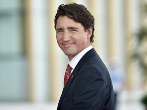 Prime Minister Justin Trudeau of Canada arrives at the Hangzhou Exhibition Center to participate in G20 Summit, on September 4, 2016 in Hangzhou, China.