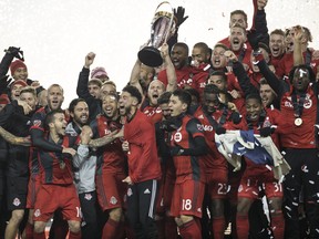 Toronto FC wins MLS Cup in Toronto, Ont. on Saturday December 9, 2017. Craig Robertson/Toronto Sun/Postmedia Network