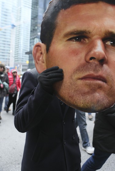 2017 MLS Championship parade on the downtown streets of Toronto. The Toronto FC team is greeted by thousands at Nathan Phillip's Square on Monday December 11, 2017. Veronica Henri/Toronto Sun/Postmedia Network