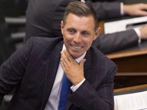 Ontario Provincial Conservative Leader Patrick Brown. THE CANADIAN PRESS/Peter Power
