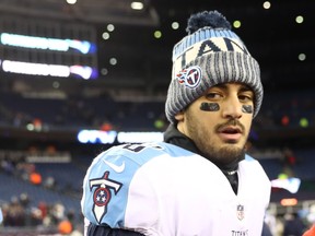 Tennessee Titans QB Marcus Mariota is regarded by the team as a special player. (GETTY IMAGES)