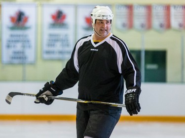 Eric Lindros during a skate at North Toronto Memorial Arena on Nov. 2, 2016 (ERNEST DOROSZUK/POSTMEDIA)