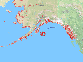 A tsunami warning has been issued along the west coast. (Google Maps)