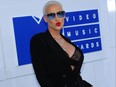 Amber Rose attends the MTV Video Music Awards at Madison Square Garden in New York on Aug. 28, 2016.