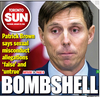 The front page of the Toronto Sun on Jan. 25, 2018, the morning after Patrick Brown’s press conference at Queen’s Park where he denied the sex assault allegations.