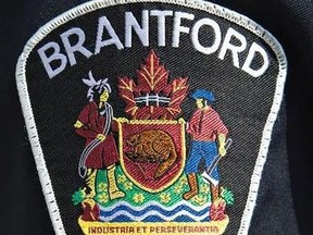 Brantford Police badge.