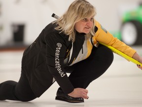 Cathy Auld of Listowel Curling Club defeated Katelyn Wasylkiw 6-5. (Andrew Denny-Petch photo)