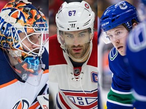 Cam Talbot, Max Pacioretty, Brock Boeser