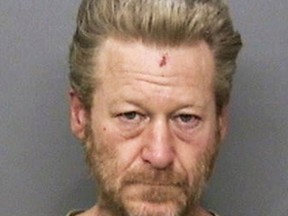 This undated booking photo provided by the Shasta County, Calif., Sheriff's Office shows Brian Hawkins, 44, who has confessed to a 1993 killing in an emotional interview with a television station, saying his faith in God led him to do the right thing. (Shasta County Sheriff's Office via AP)