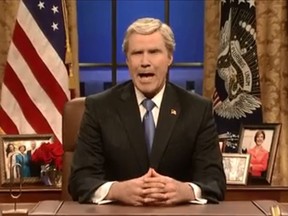 Will Ferrell as George W. Bush. (Facebook/Saturday Night Live)