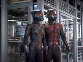 Evangeline Lilly and Paul Rudd star in "Ant-Man and The Wasp." MUST CREDIT: Marvel Studios