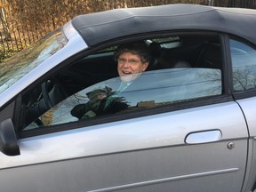 Actor Peter Softly portrays Barry Sherman for an upcoming news program.