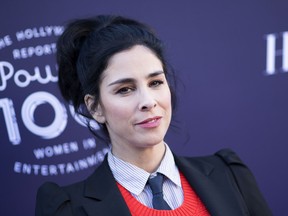 Comedian Sarah Silverman attends The Hollywood Reporter 2017 Women In Entertainment Breakfast, on December 6, 2017, in Hollywood, California. / AFP PHOTO / VALERIE MACON (Photo credit should read VALERIE MACON/AFP/Getty Images)