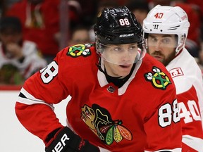 Patrick Kane of the Chicago Blackhawks.  (JONATHAN DANIEL/Getty Images)