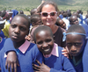 Toronto Police Sgt. Jessica McInnis is seen here with students during a month-long humanitarian trip to Kenya in 2008.