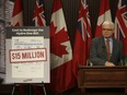 NDP Energy Critic Peter Tabuns speaks during a news conference on Thursday, Jan. 11, 2018. (JACK BOLAND/TORONTO SUN)