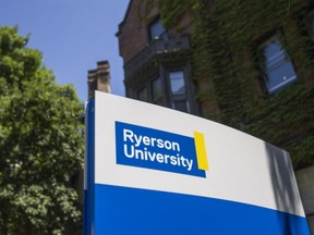 Ryerson University in downtown Toronto July 4, 2017. Ernest Doroszuk/Toronto Sun