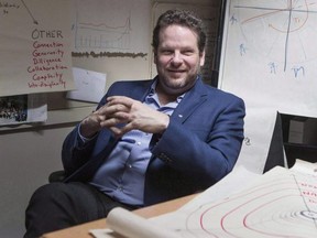 Director Albert Schultz is pictured in his office in Toronto's Young Centre for the Performing Arts on Monday, March 20, 2017. THE CANADIAN PRESS/Chris Young