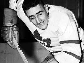 Sid Smith was the Maple Leafs captain from 1955-56.