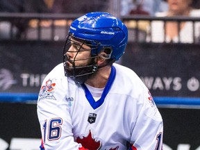 Adam Jones, playing his first season for the Toronto Rock, is tied for fourth in league scoring. (RYAN McCULLOUGH  NLL)