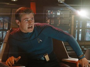Chris Hemsworth in a scene from 2009's Star Trek.