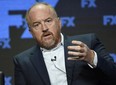 In this Aug. 9, 2017, file photo, Louis C.K., co-creator/writer/executive producer, participates in the "Better Things" panel during the FX Television Critics Association Summer Press Tour at the Beverly Hilton in Beverly Hills, Calif.