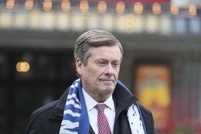 Mayor John Tory. (VERONICA HENRI/TORONTO SUN)