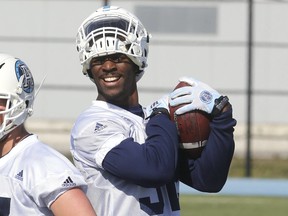 Argos RB James Wilder wants out of the final year of his contract to pursue the NFL. Frank Zicarelli says he is delusional. Toronto Sun file photo)