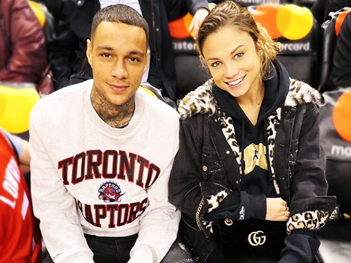 Gregory Van Der Wiel and Rose Bertram attend the Trapstar + Puma show  News Photo - Getty Images