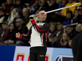 Glenn Howard is well on his way to returning as Team Ontario’s skip at this year’s Brier. (MICHAEL BURNS PHOTO)