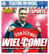 Van der Wiel on the cover of last week’s Sun.