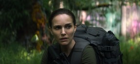 This image released by Paramount Pictures shows Natalie Portman in a scene from Annihilation.