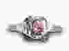 Lot #180: 2 CT pink diamond ring and others.