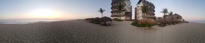 A panorama view of Vivo Resorts in Puerto Escondido, Mexico. The resort is the only development on the Palmarito Beach for 19 km. (SARAH DOKTOR/POSTMEDIA NETWORK)