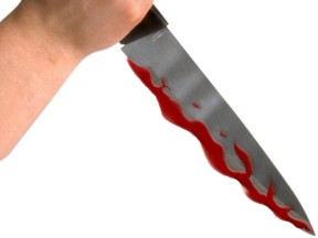 bloody knife