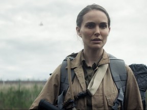 Natalie Portman stars in the movie adaptation of the book, Annihilation. (Paramount Pictures and Skydance)