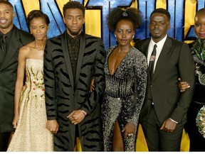 ‘Black Panther’ European Premiere – Arrivals Featuring: Michael B. Jordan, Letitia Wright, Chadwick Boseman, Lupita Nyong’o, Daniel Kaluuya, Danai Gurira Where: London, United Kingdom When: 08 Feb 2018. (JRP/WENN)