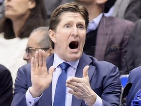 Toronto Maple Leafs head coach Mike Babcock.  (NATHAN DENETTE/The Canadian Press files)