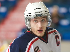 Kyle Baun suited up for the Barrie Colts for two seasons. (File Photo)
