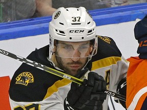 Patrice Bergeron of the Boston Bruins. (LARRY WONG/Postmedia Network)