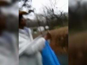 In this screenshot, Prentis Ronbinson of North Carolina records himself on Facebook Live before being fatally shot.