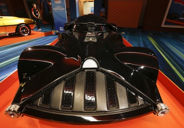The Darth Vader Hot Wheels¨ car at the 2018 Canadian International AutoShow held at the Metro Toronto Convention Centre from Feb 16-25 on Thursday February 15, 2018. Jack Boland/Toronto Sun/Postmedia Network