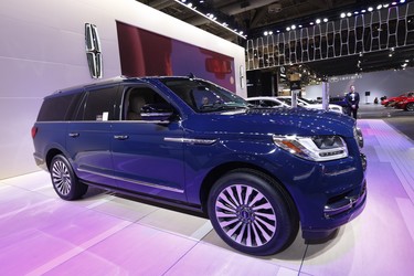 Lincoln SUV at the 2018 Canadian International AutoShow held at the Metro Toronto Convention Centre from Feb 16-25 on Thursday February 15, 2018. Jack Boland/Toronto Sun/Postmedia Network