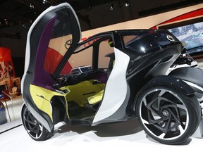 Toyota i-TRIL self-driving concept car at the 2018 Canadian International AutoShow held at the Metro Toronto Convention Centre from Feb 16-25 on Thursday February 15, 2018. Jack Boland/Toronto Sun/Postmedia Network