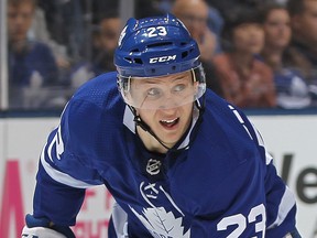 Toronto Maple Leafs defenceman Travis Dermott. (CLAUS ANDERSEN/Getty Images files)