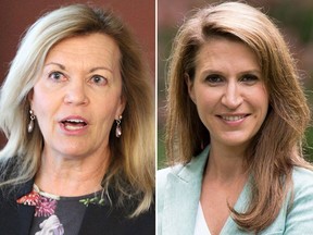 Christine Elliott (left) and Caroline Mulroney are both going to run for Ontario PC leader, the Toronto Sun has learned. (JEFFREY OUGLER/POSTMEDIA NETWORK FILE PHOTO/SUBMITTED PHOTO)